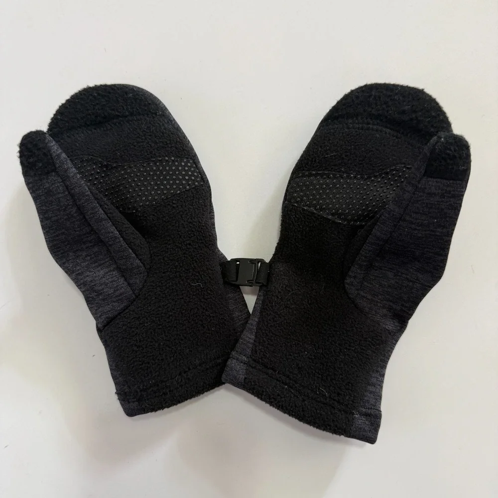HEAD Kids Black Mittens Gloves Toddler Sz XS Lined Winter Outdoors